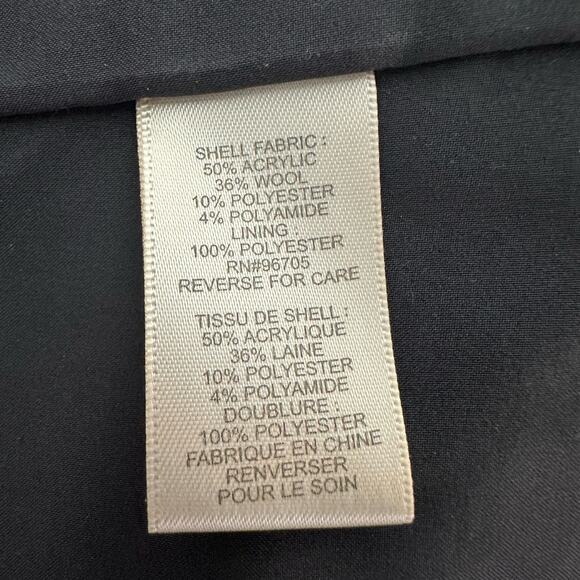 Rebecca Taylor Sequin Boucle Dress Womens Size 12 Wool Sleeveless Back Zip Gray - Picture 9 of 10